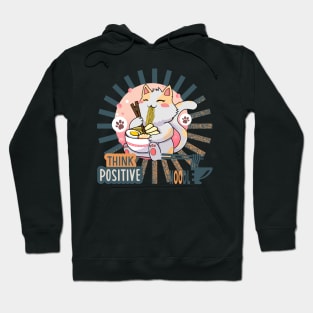 I Think Noodles Cute Cat Hoodie